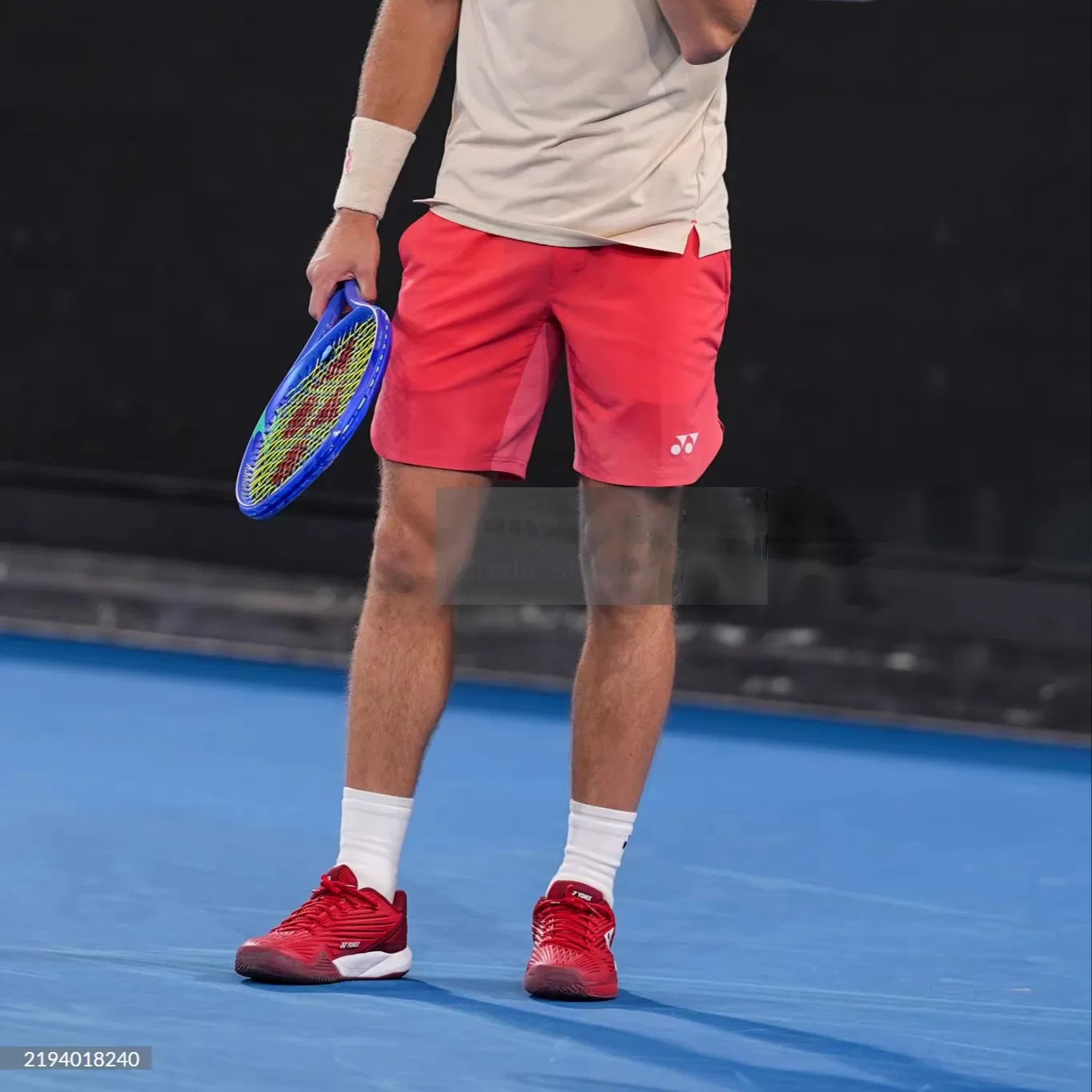 Детские шорты Casual с брендом YONEX, Coral Red — фото 4