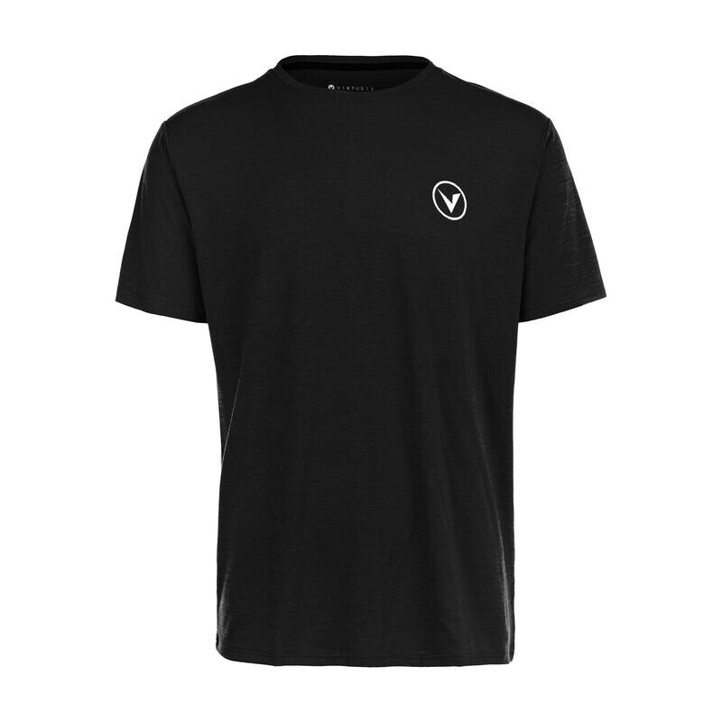 

Спортивная футболка Virtus, цвет schwarz/feigenlila/schwarz