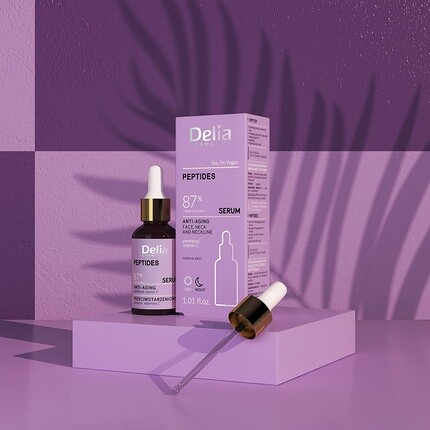 Сыворотка Delia Cosmetics — Пептидная антивозрастная для зрелой кожи, 30 мл — фото 3