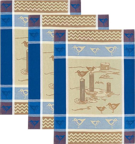 

Кухонное полотенце Kracht 3er-Pack, 50x1x70 см цвет möven
