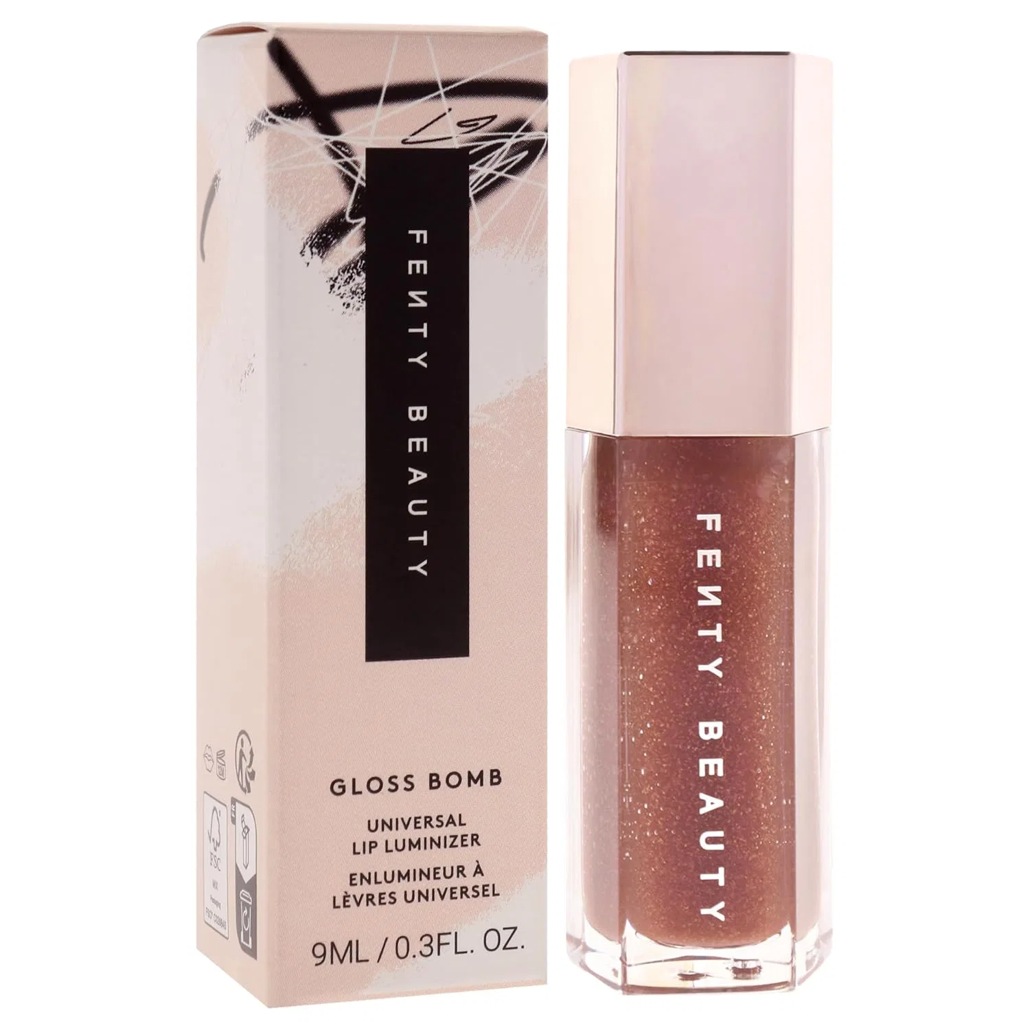 Блеск для губ универсальный FENTY BEAUTY Gloss Bomb, 9 мл, Chocolatito — фото 3