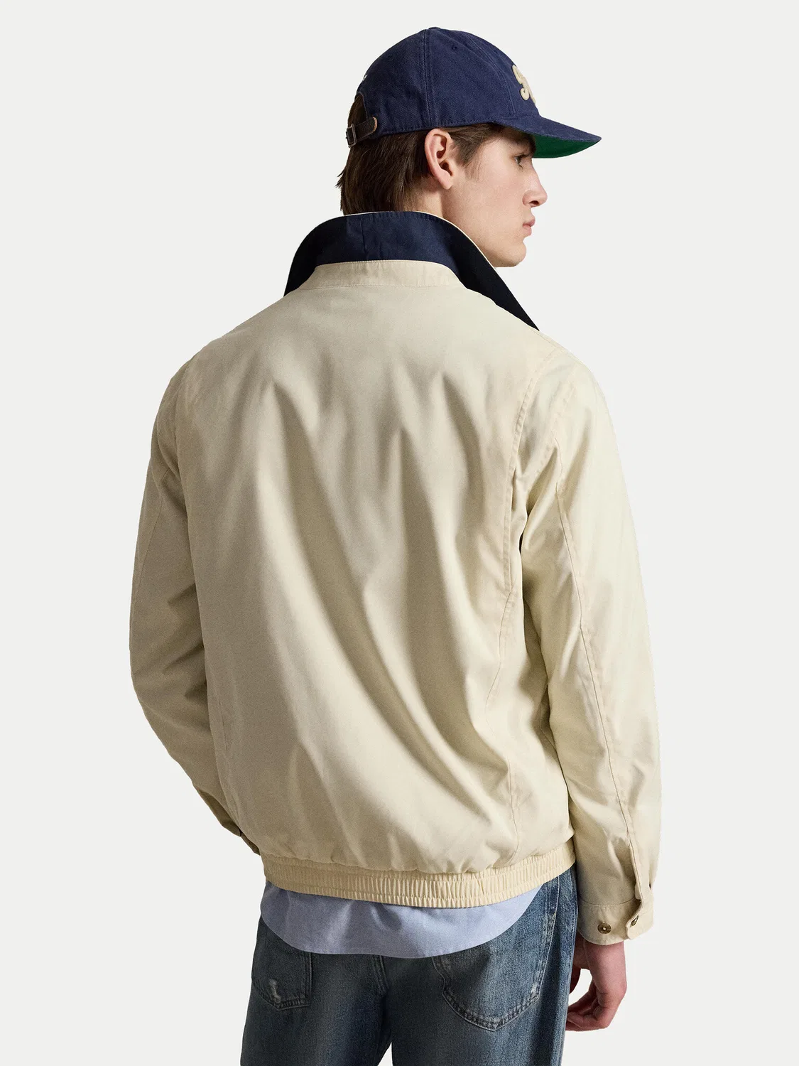 Мужская демисезонная куртка стандартного кроя Twill Bi-Swing Polo Ralph Lauren, бежевый — фото 3