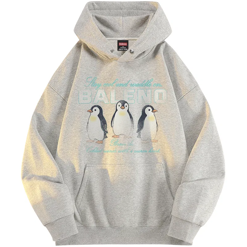 Детский худи с капюшоном BALENO, Heather Gray