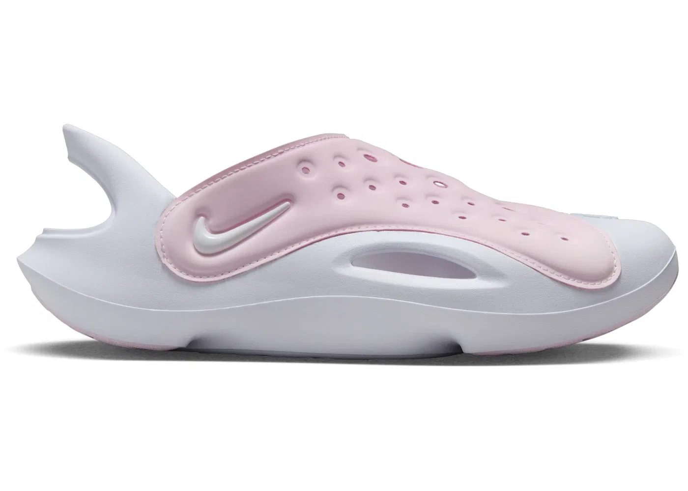 Детские сланцы Nike Aqua Swoosh, Pink Foam White