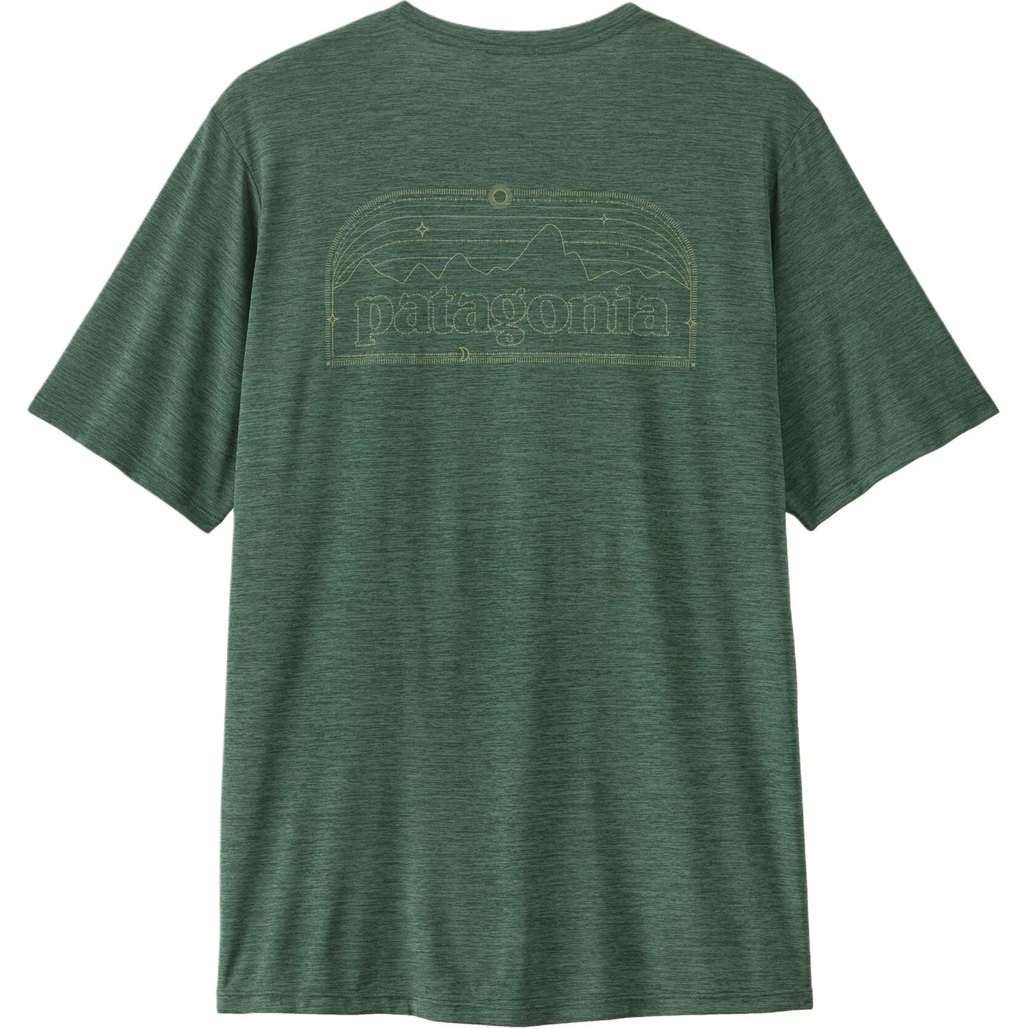 Мужская футболка Patagonia Capilene, Black/Blk — фото 4
