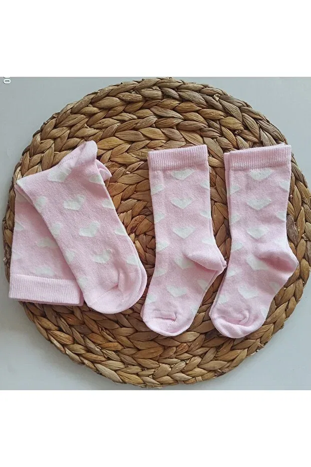 Детские носки с принтом в горошек Panowill Design, Pink