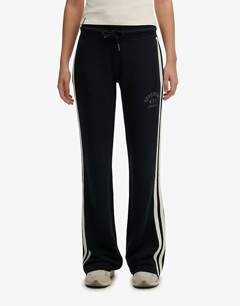 Спортивные брюки Superdry Athletic Essentials в полоску, затмение (Eclipse Navy) — фото 4