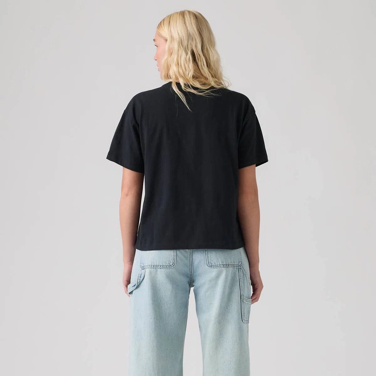 Футболка с графическим принтом на каждый день Levi's, Eternal Flowers Anthracite - Black — фото 4