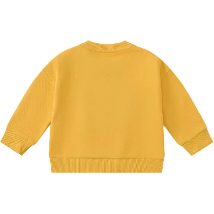 Детский свитшот с круглым вырезом MOSCHINO, Yellow — фото 4