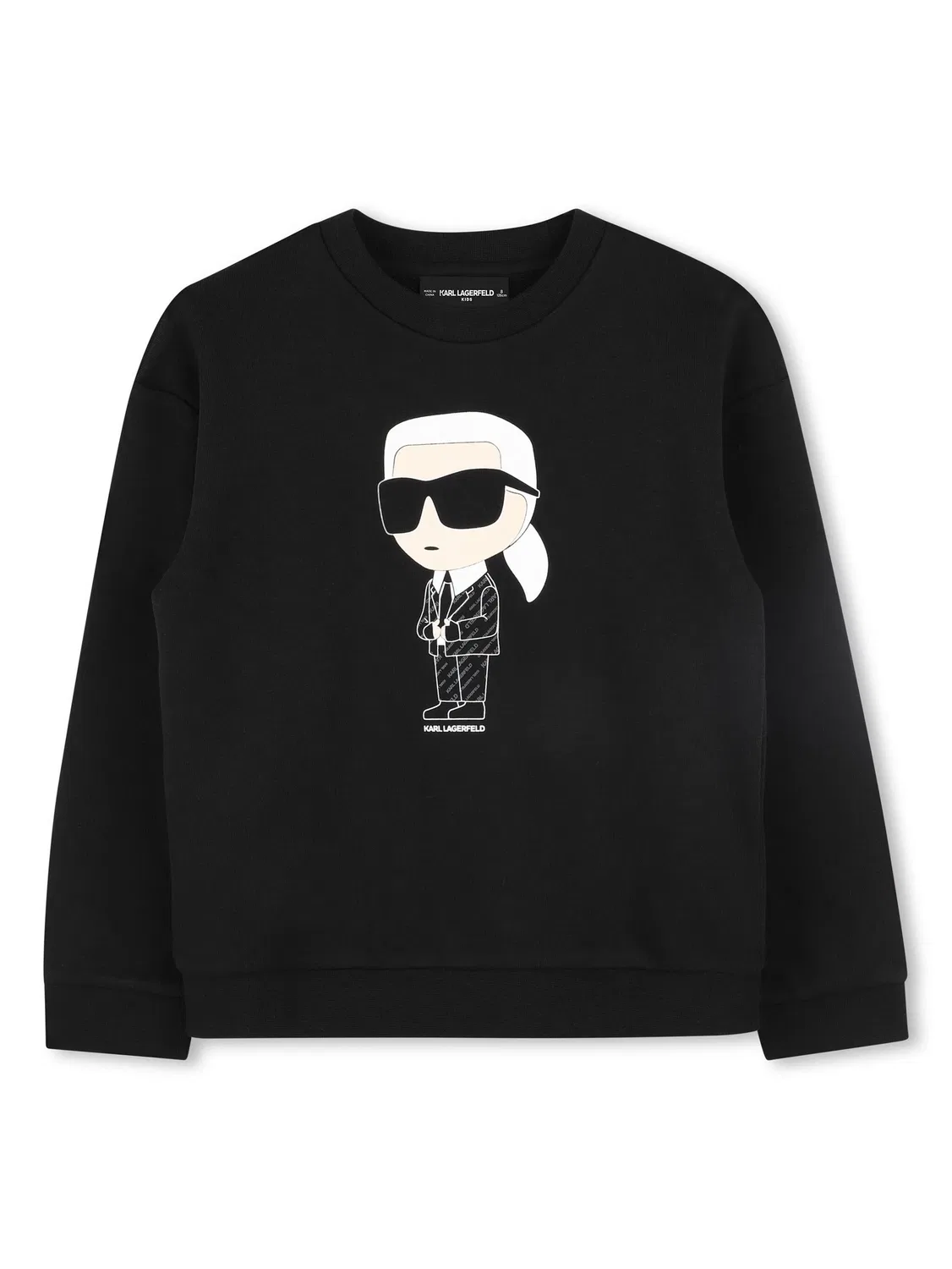 Толстовка Ikonik Karl Karl Lagerfeld, черный