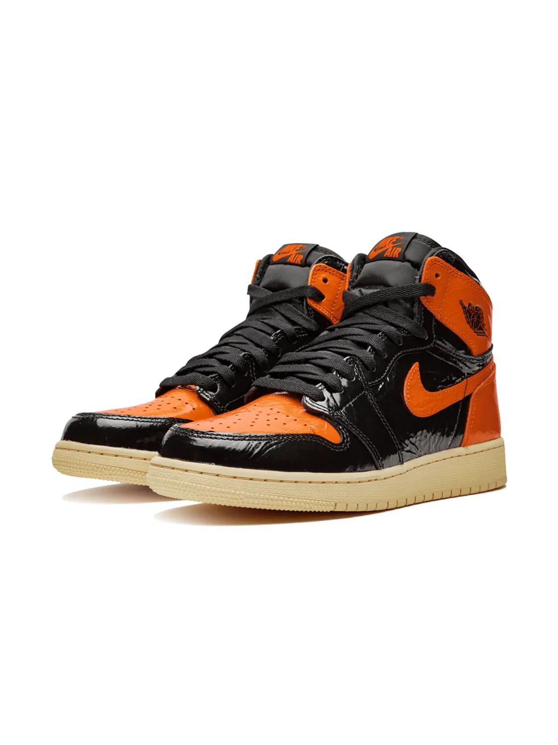 Jordan Кроссовки Retro High OG Shattered Backboard - Черные — фото 2