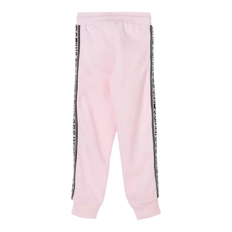 Детские спортивные брюки с эластичным поясом Little Marc Jacobs, Pink — фото 2