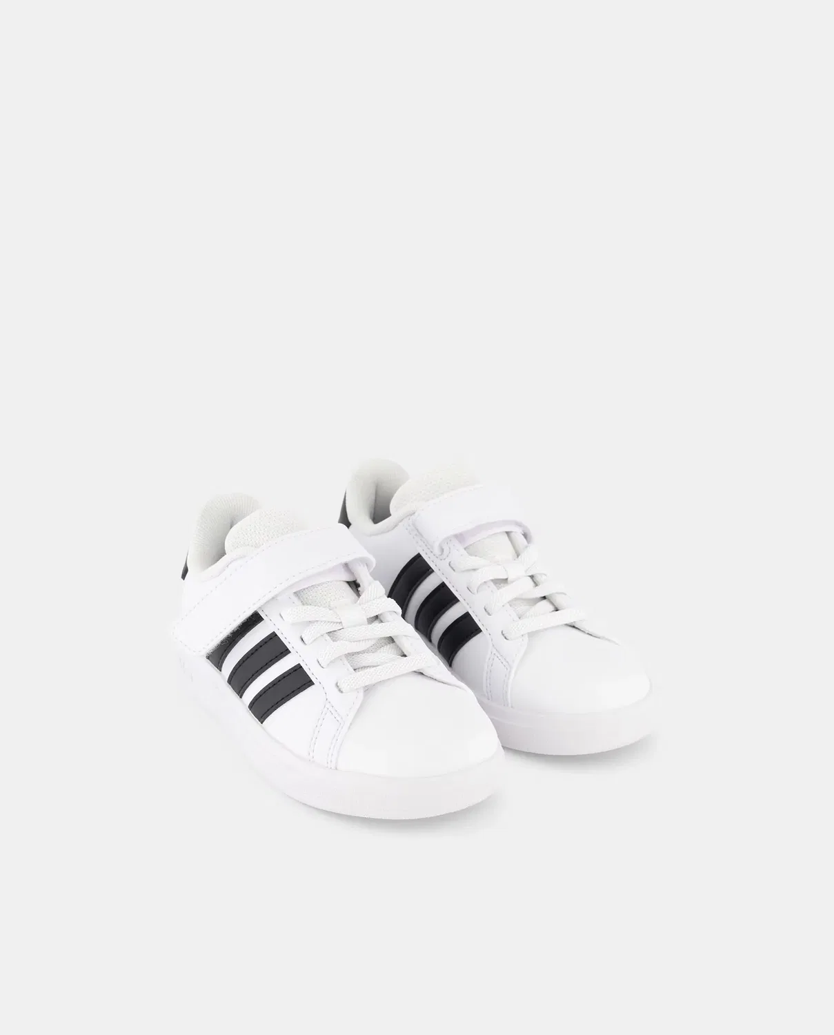 Детские кроссовки для девочек с классическим дизайном adidas, Blanco — фото 2