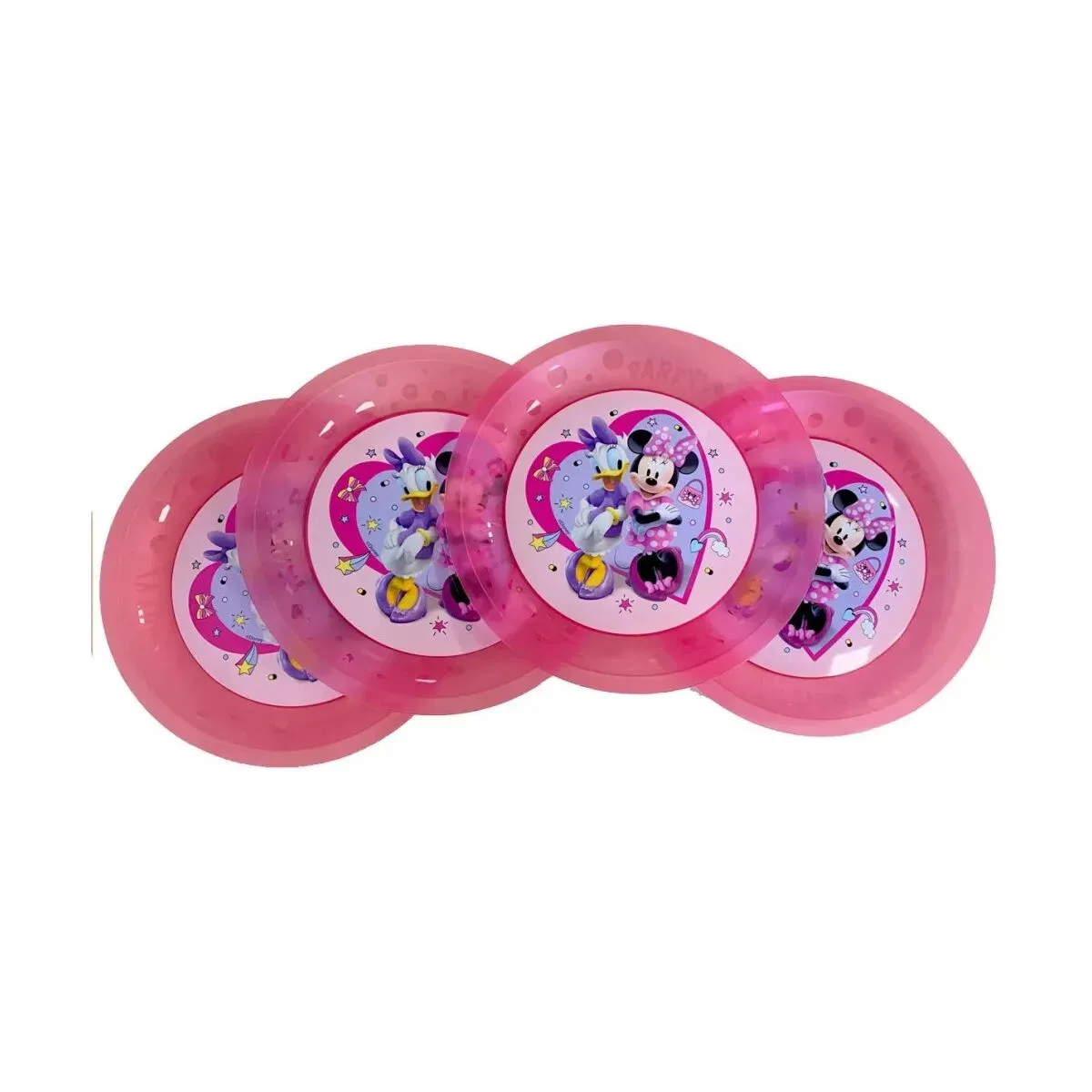 Тарелка детская с принтом Minnie Junior mikro premium Disney, разноцветный — фото 3