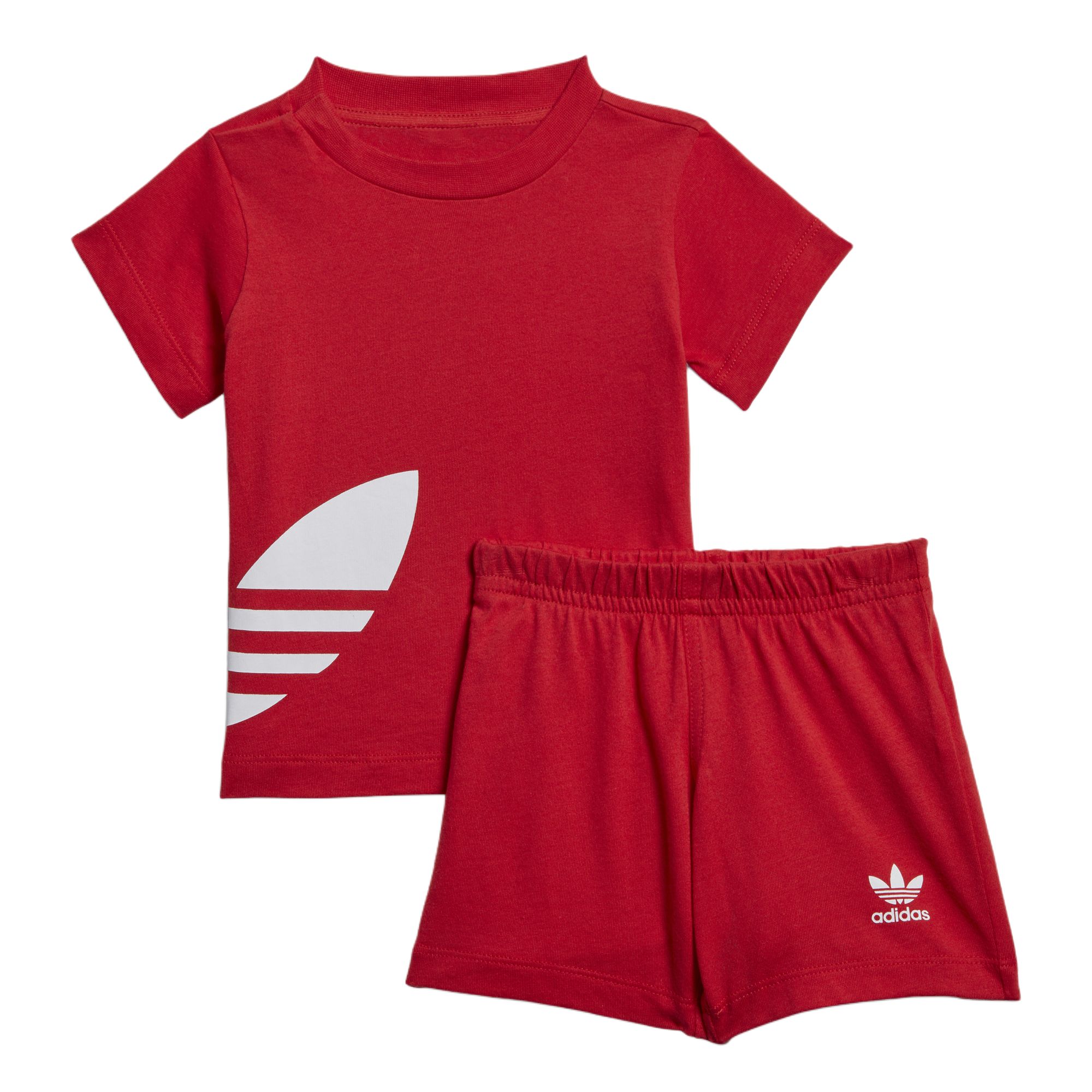 Повседневная спортивная одежда красная детская Adidas Originals — фото 2