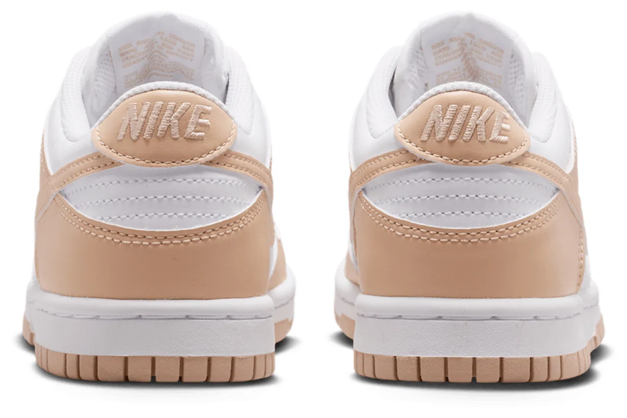 Кроссовки для мальчиков Dunk Low N Nike, цвет White/Shimmer/Shimmer — фото 3