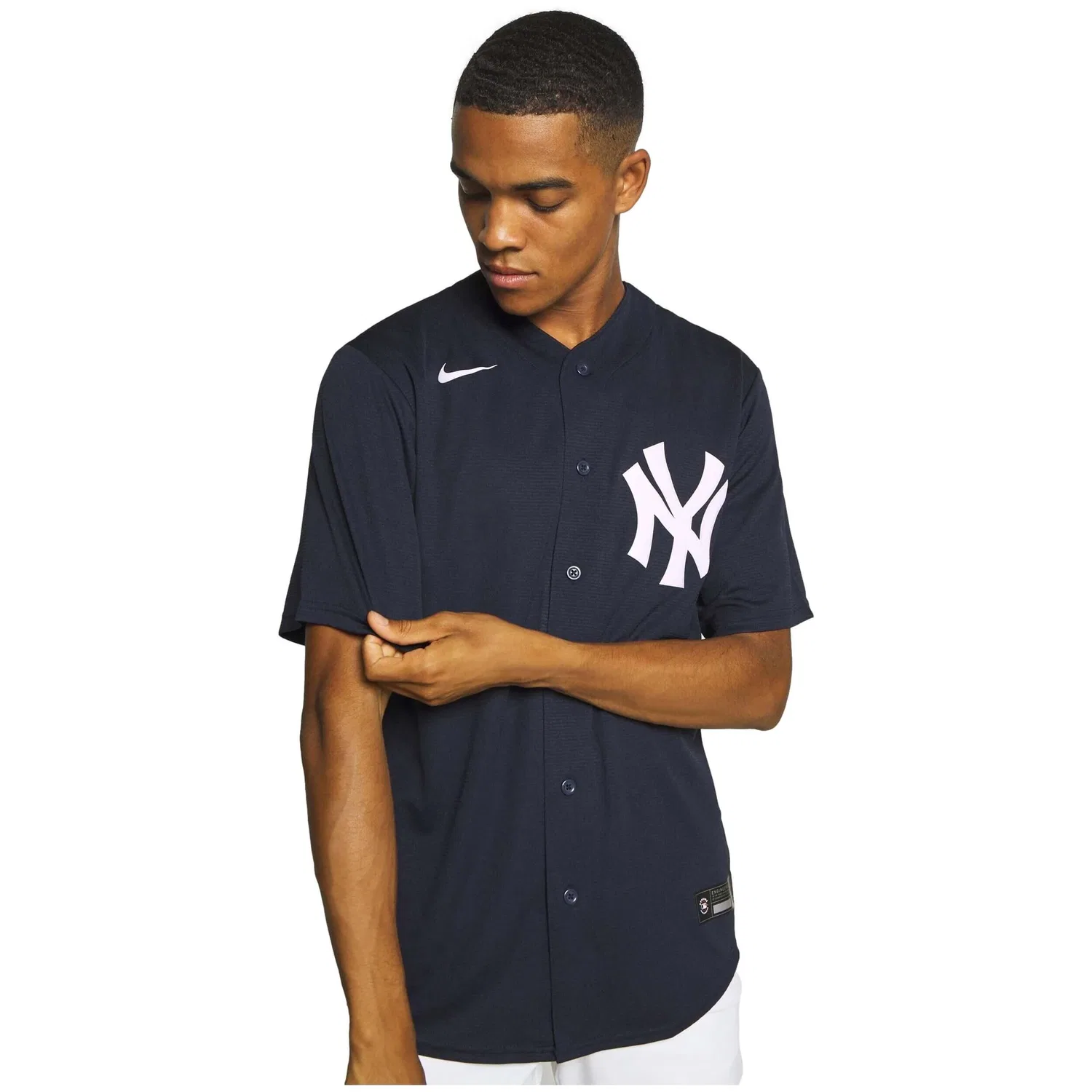 Мужская бейсбольная футболка MLB New York Yankees Nike, Blue — фото 4