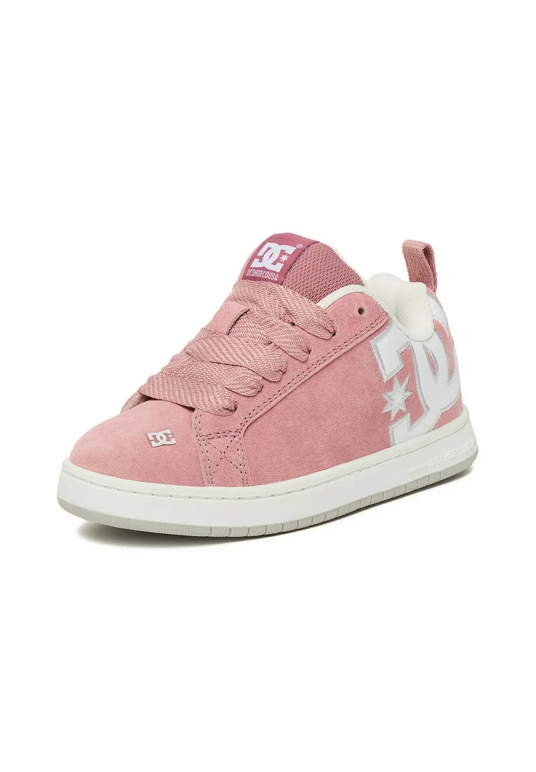 Кроссовки для девушки v5-10116k - кроссовки Dc Shoes, Pink — фото 3