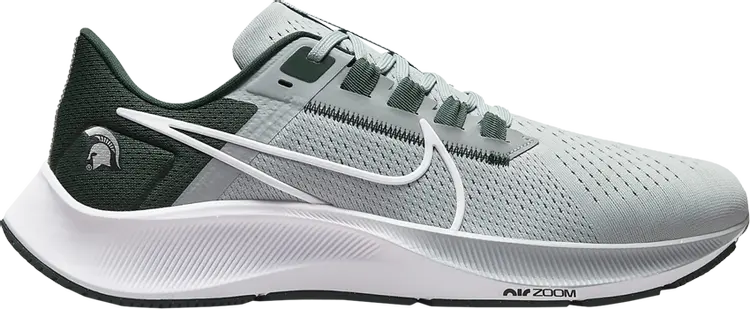 

Кроссовки Nike Air Zoom Pegasus 38 'Michigan State', серебряный, Серый, Кроссовки Nike Air Zoom Pegasus 38 'Michigan State', серебряный