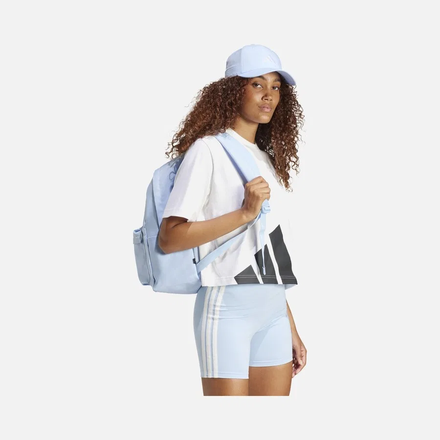 Футболка с длинным рукавом adidas Sportswear Essentials Big Logo Boyfriend, Черный — фото 4