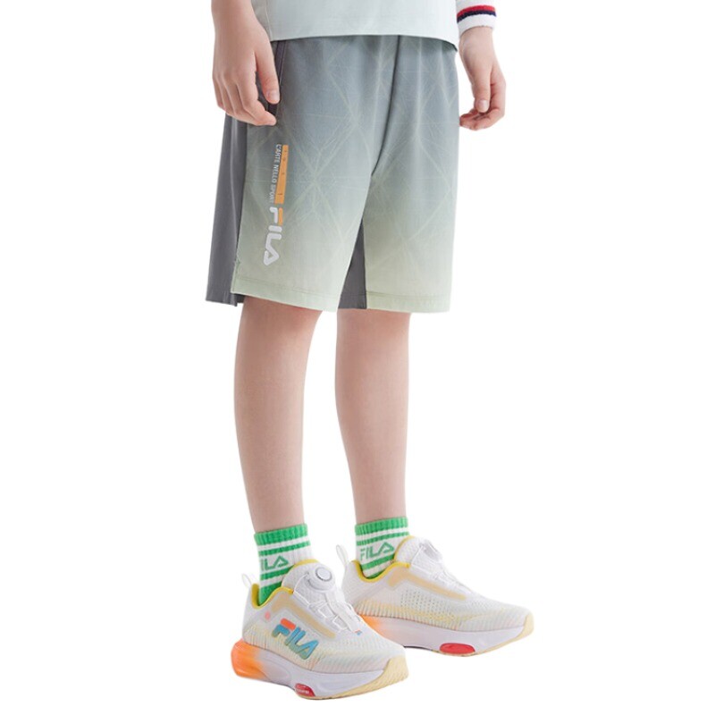 ФИЛА Детские шорты FILA, цвет Allover Print — фото 3