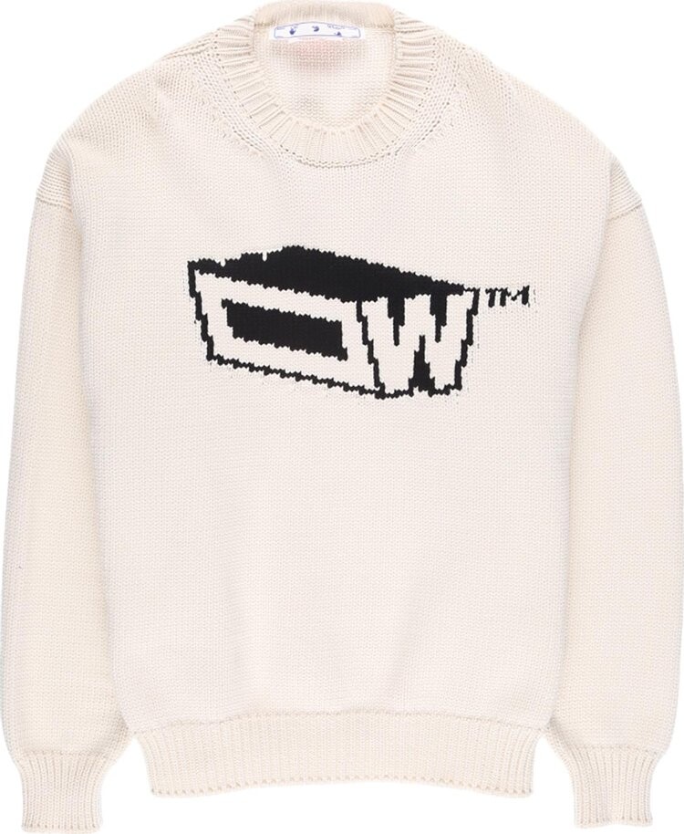 

Толстовка Off-White Graffiti Zine Crewneck 'Off White', кремовый, Бежевый, Толстовка Off-White Graffiti Zine Crewneck 'Off White', кремовый
