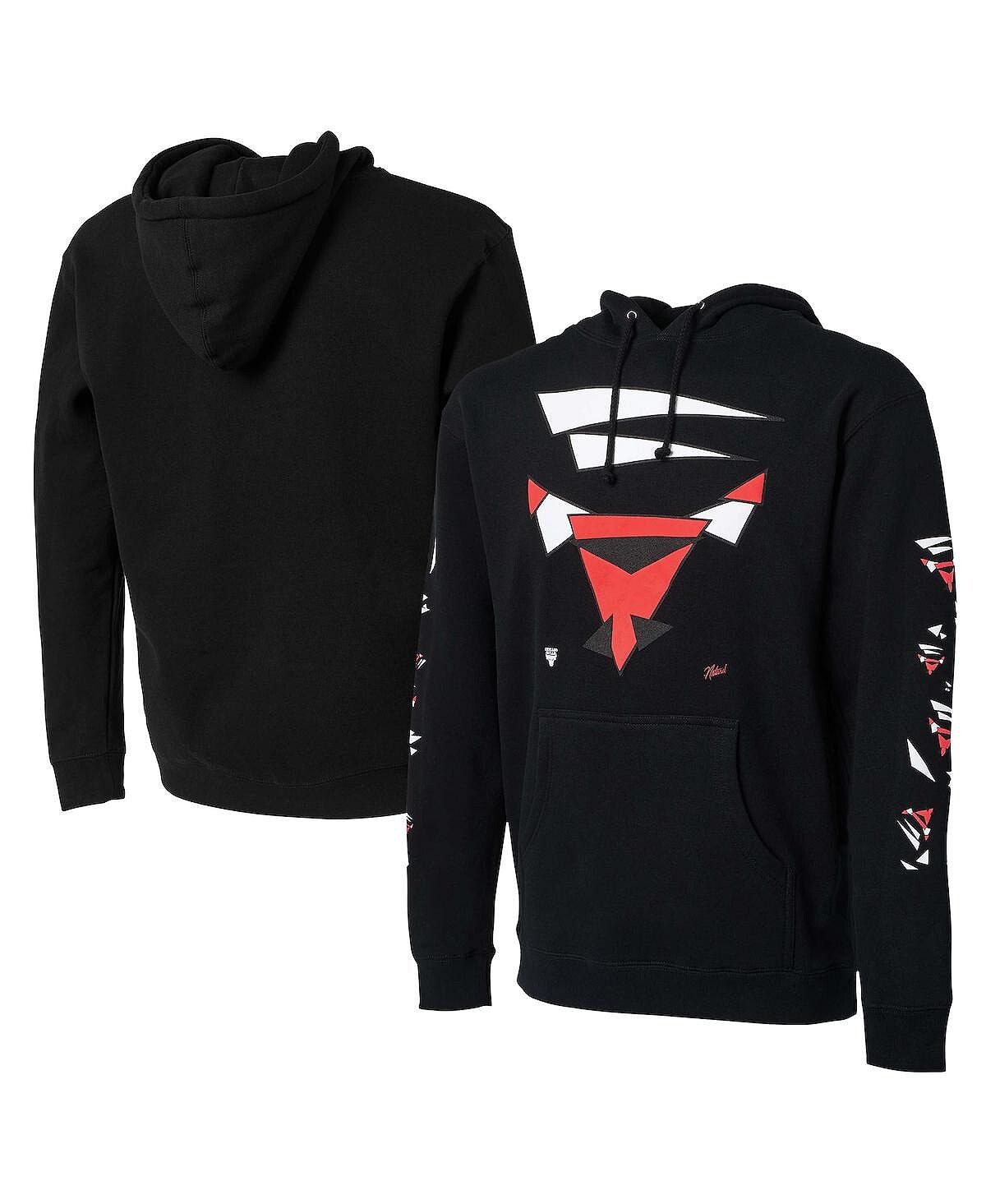 

Мужская толстовка с капюшоном nba x naturel black chicago bulls no caller id NBA Exclusive Collection, черный