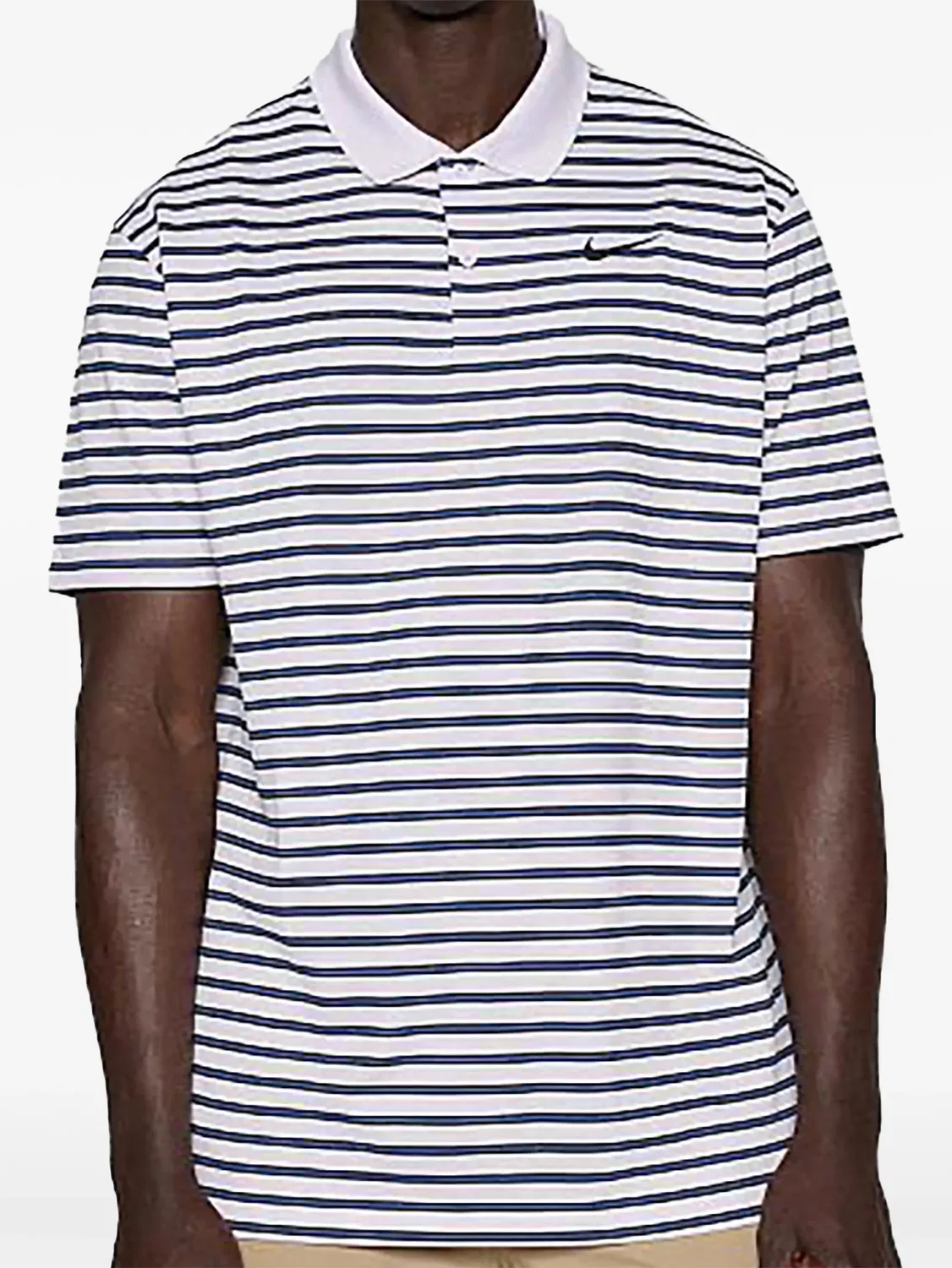 Спортивная рубашка поло Victory Stripe Nike, белый
