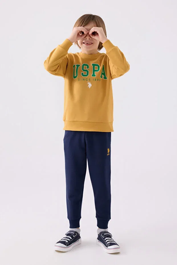 Детский спортивный костюм для мальчиков с принтом U.S. Polo Assn., Hardal — фото 2