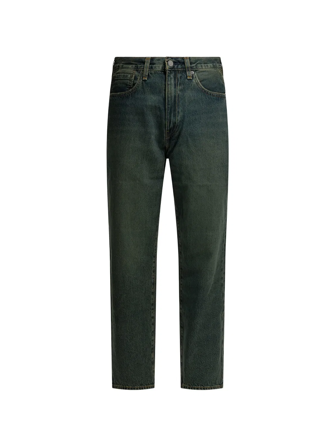 Джинсы 568 Loose Straight зеленые Levi's, зеленый