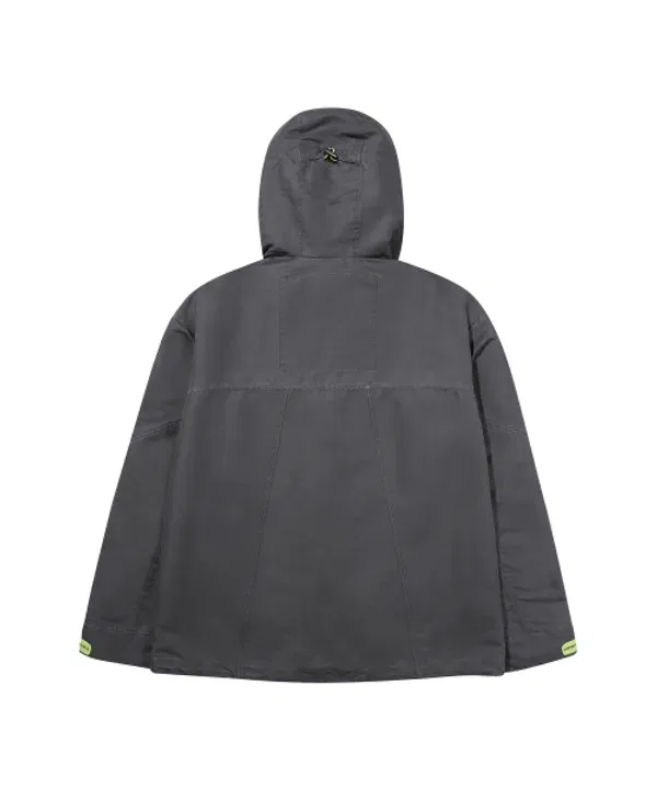 Ветрозащитная куртка Hood Signature Windbreaker, Superdry, charcoal — фото 3