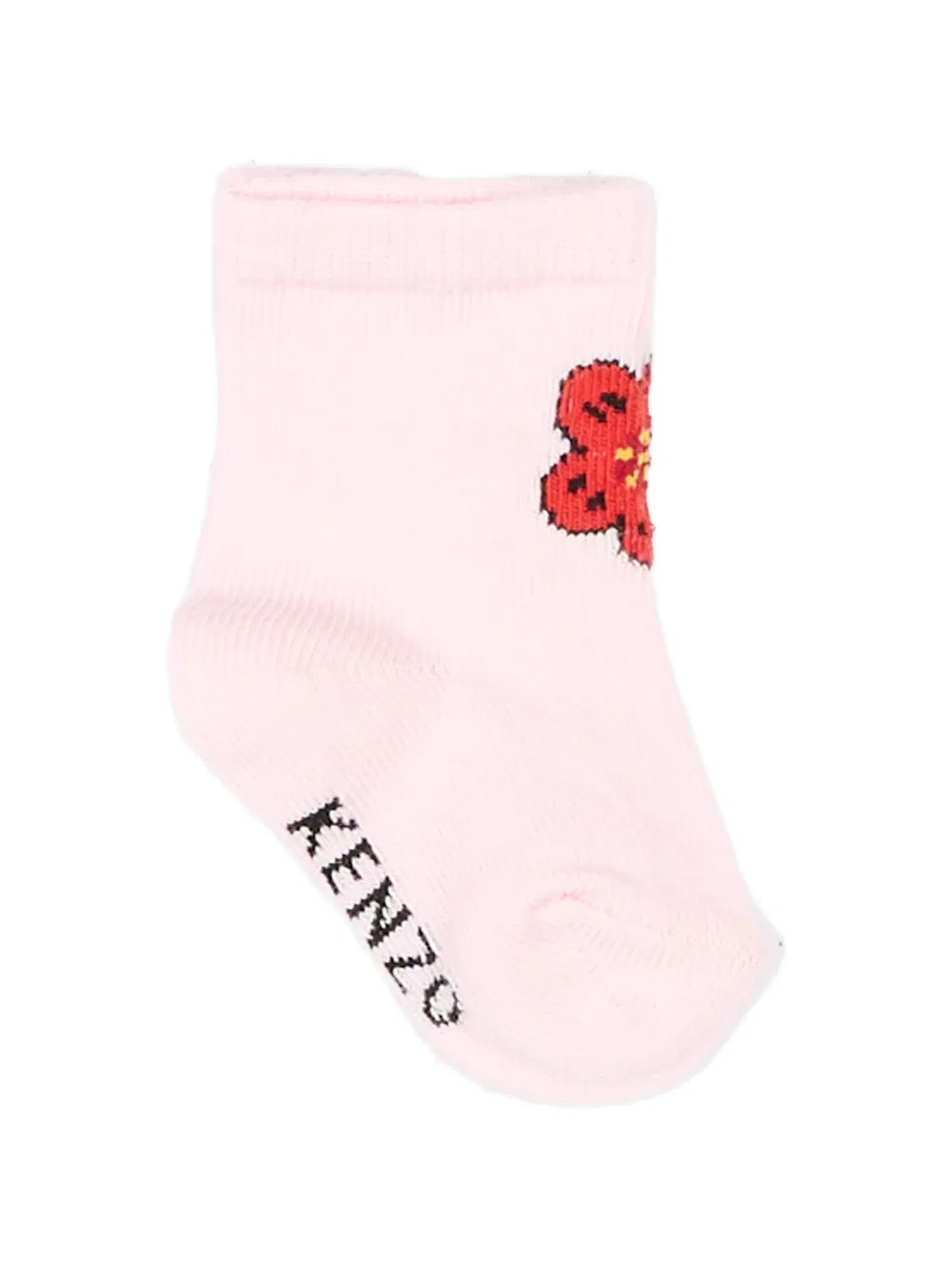 Комплект из двух пар носков Boke Flower Kenzo Kids, розовый — фото 2