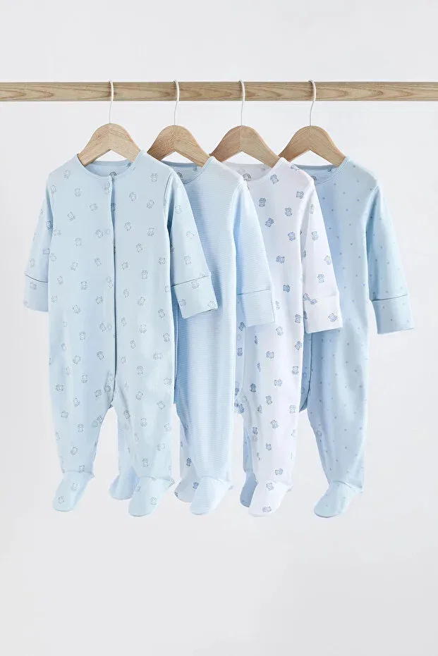 Детский комплект спальных мешков с принтом Little Bear Next Baby, Blue