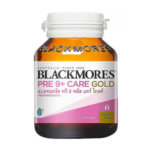 

Добавка Blackmores Pre 9+ Care Gold, 30 капсул