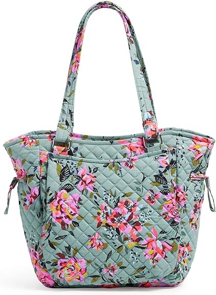 

Женская хлопковая сумочка-сэтчел Vera Bradley Glenna, розы