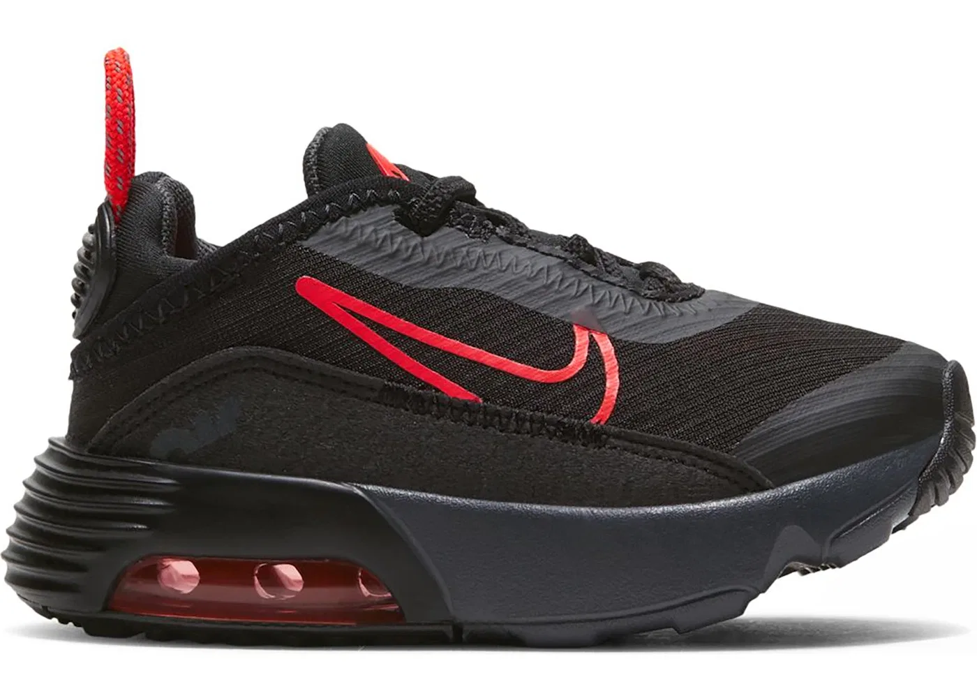 Детские кроссовки Lifestyle Nike Air Max 2090, Black/Anthracite-White-Bright Crimson