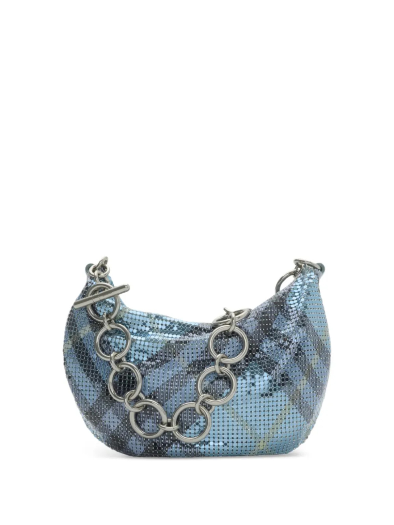 

Мини-сумка Burberry Chainmail, синий