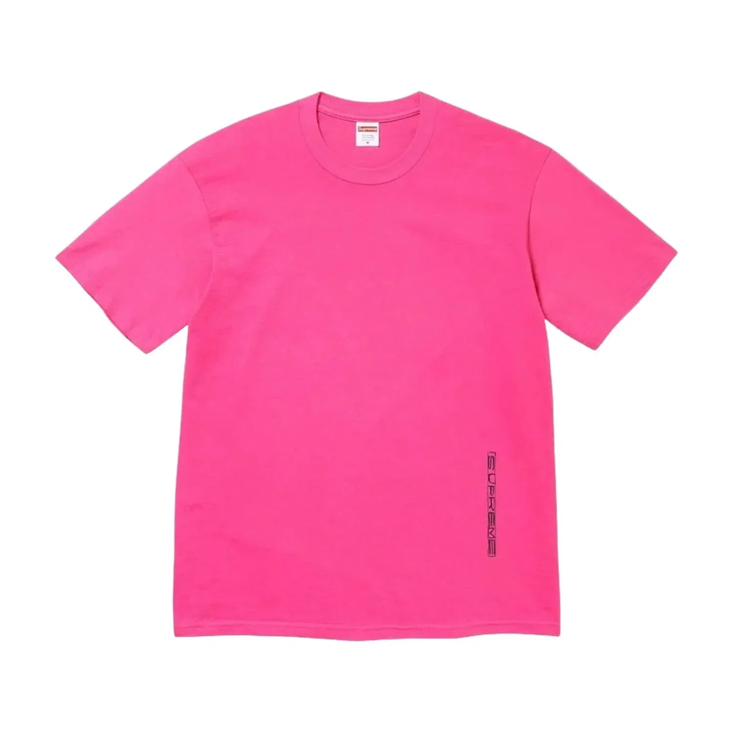 Мужская футболка с принтом Supreme SS26 Supper T-Shirt Fuchsia, розовый — фото 2