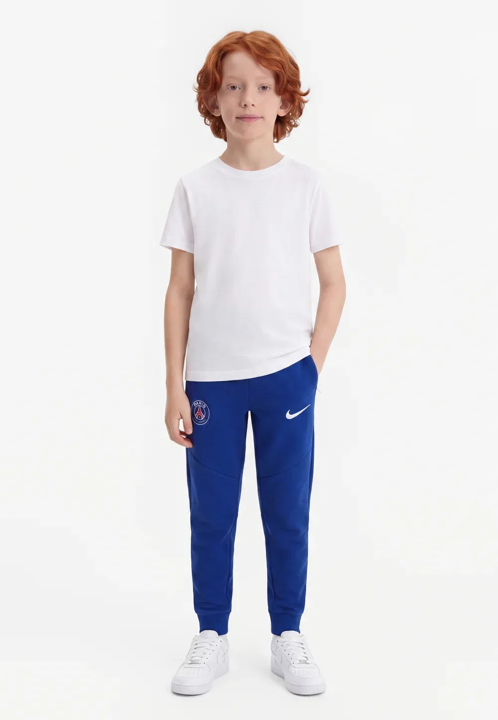 Брюки унисекс Paris Germain PSG - спортивные штаны Nike Performance, Old Royal/ White