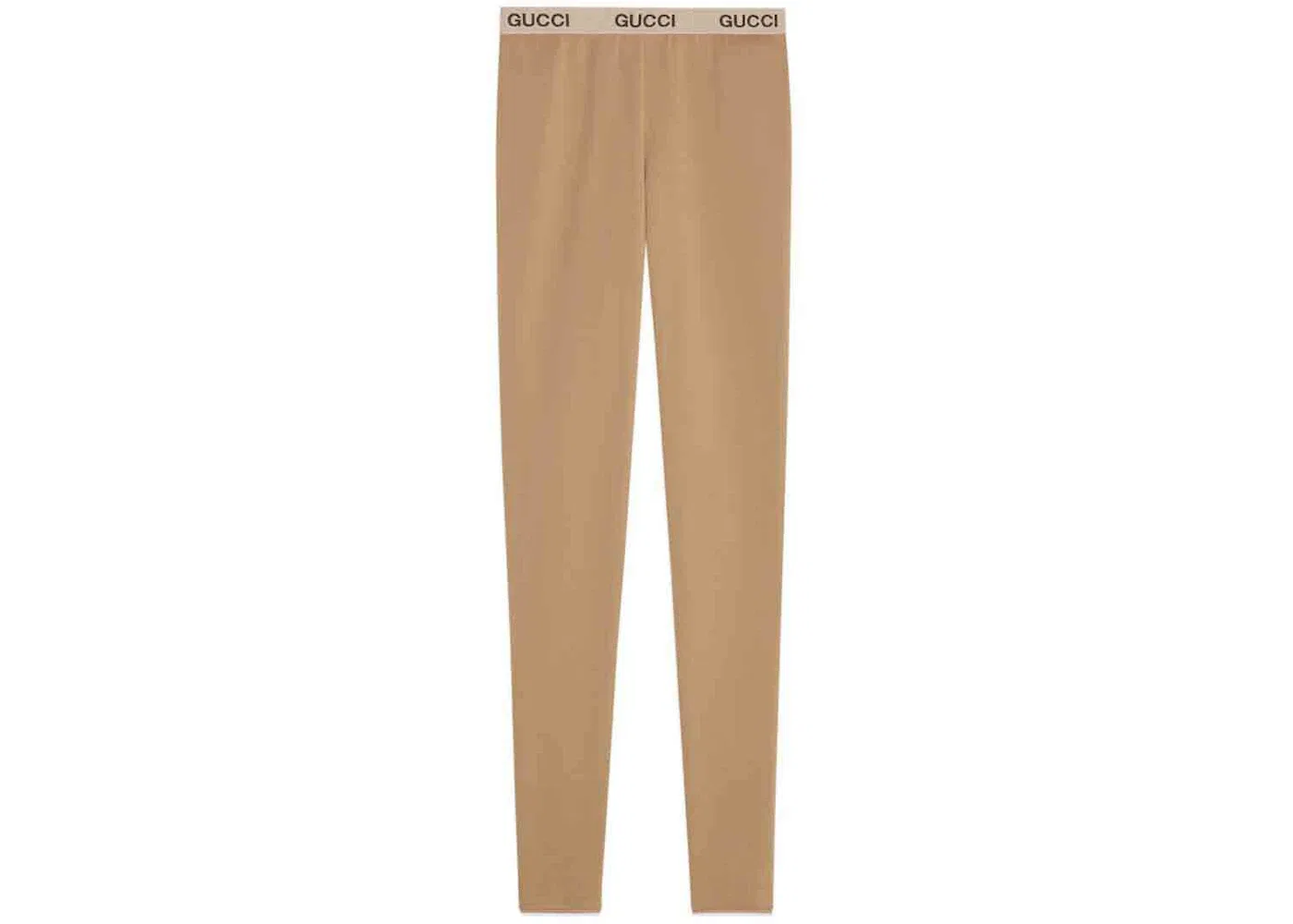 Женские леггинсы с принтом Leggings Gucci, Camel