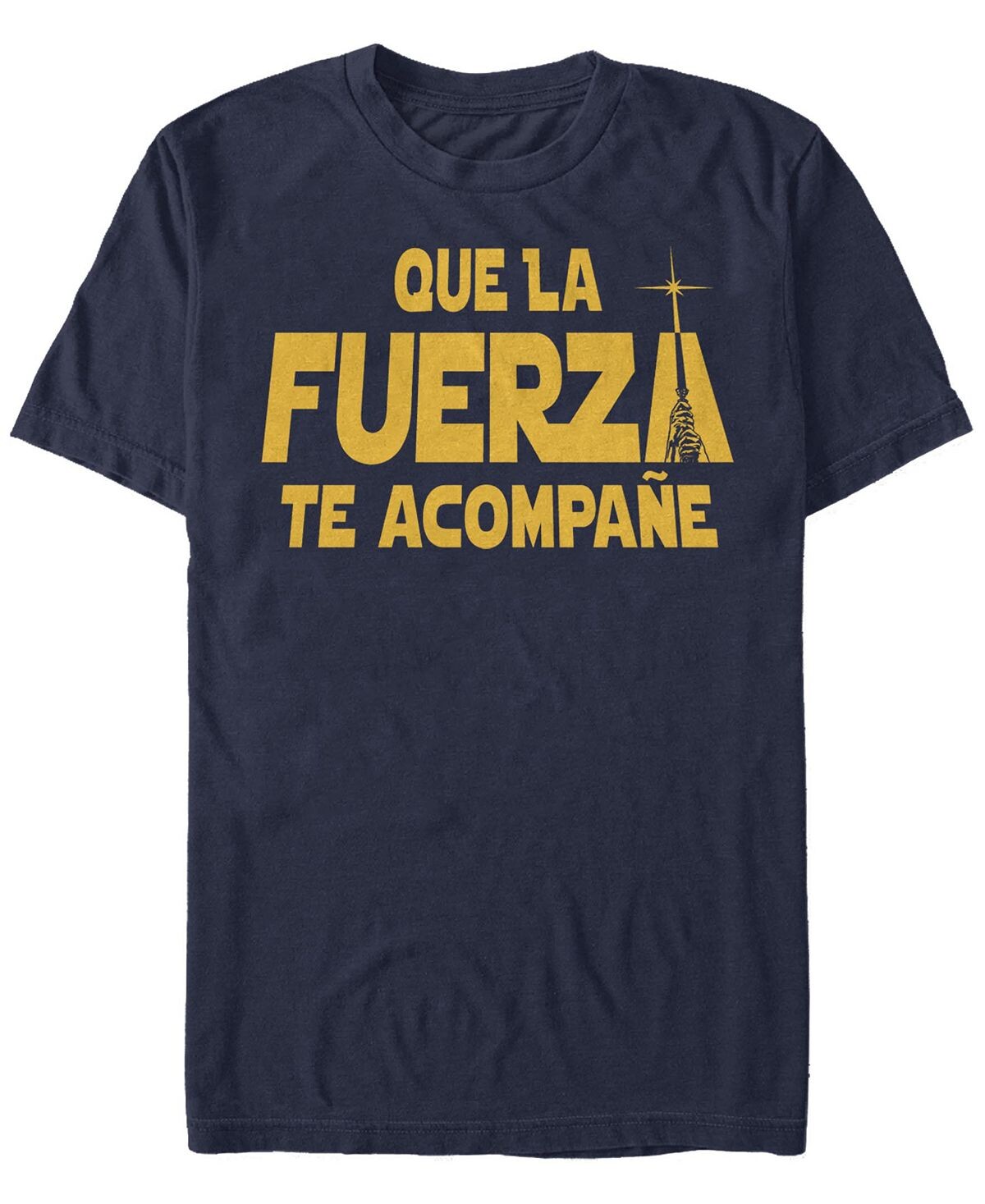 

Мужская футболка fuerza to acompane с круглым вырезом и короткими рукавами Fifth Sun, синий