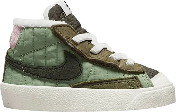 

Кроссовки Nike Blazer Mid '77 TD 'Oil Green', зеленый