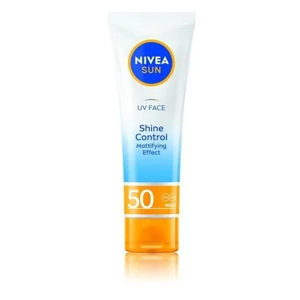 Солнцезащитный крем матовый Nivea SPF 50, 50 мл