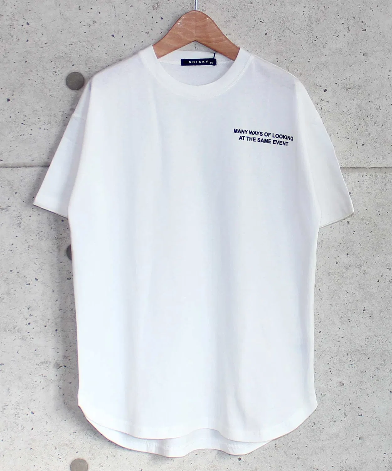 Детская футболка-платье с принтом, длинное SHISKY, Off White