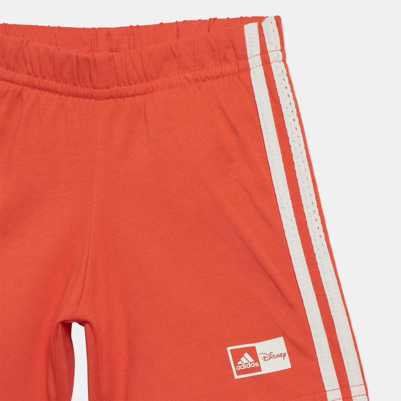 Комплект детский с принтом Микки Маус Adidas, оранжевый — фото 4