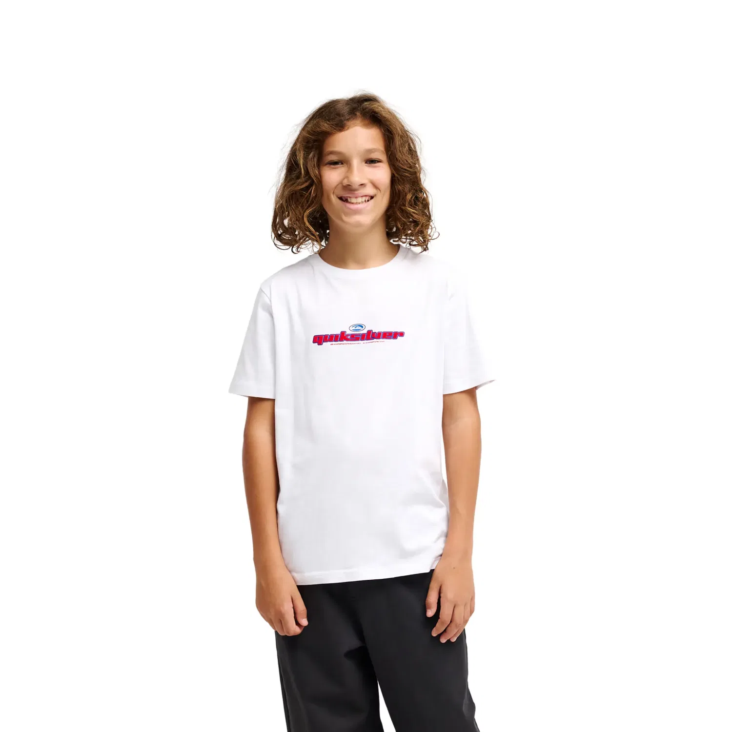 Детская футболка с коротким рукавом Slacker Quiksilver, Blanco