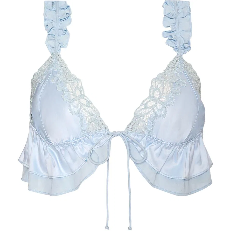 Женский бюстгальтер Victoria's Secret x FOR LOVE & LEMONS, Blue
