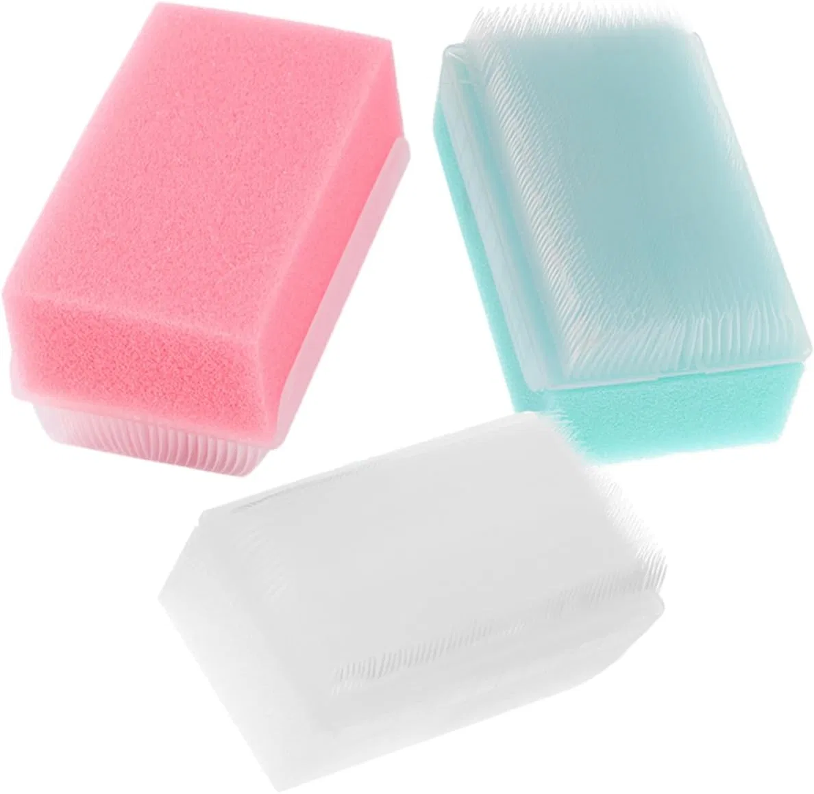 Набор щеток для душа и массажа кожи головы, 3 шт, Healeved, Assorted Colours