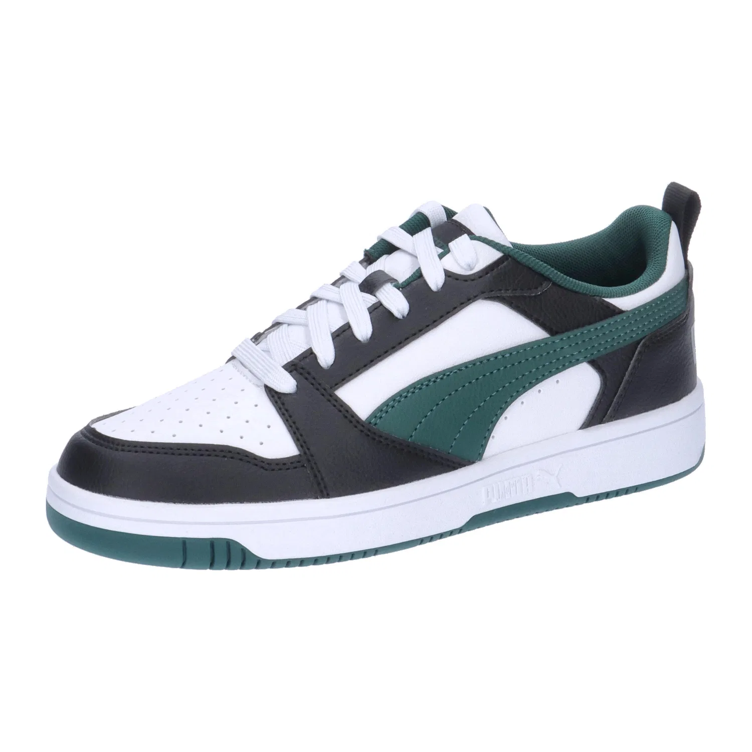 Детские кроссовки с принтом Rebound V6 Lo Puma, Schwarz