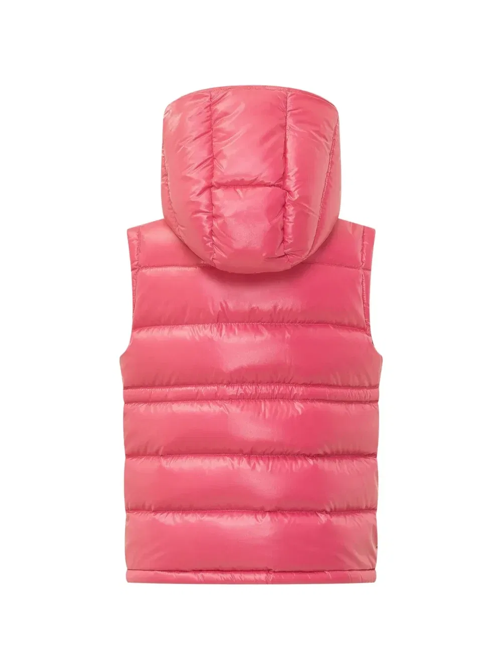 Стеганый жилет Ania Moncler Enfant, розовый — фото 2